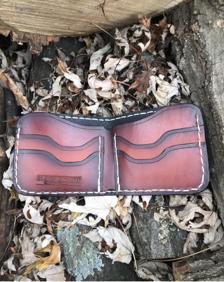 Bifold Wallet- Hand dyed