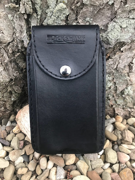 Cell Phone Holster Clip Style - Black Swamp Leather Company