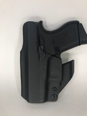 Kydex IWB CLAW- With Tacticlip - BLACK - Black Swamp Leather Company