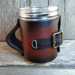 Leather Coffee Mug 16oz - Black Swamp Custom Holsters