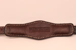 Half Cuff Leather Watch Band/ Brown - Black Swamp Leather Company
