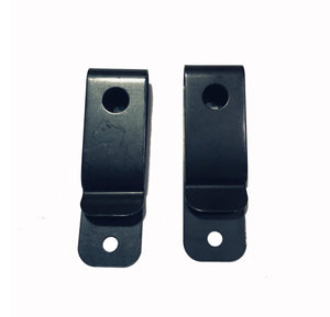 Metal Open Belt Loop (pair) - Black Swamp Leather Company