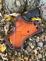 Cross Draw Retention Leather Holster OWB