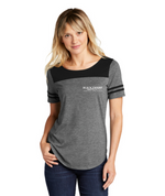 Women's Embroidered Tri-Blend Fan T-Shirt or Similar - Black Swamp Leather Company