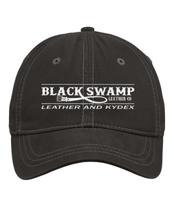 District ® Embroidered Thick Stitch Cap or Similar - Black Swamp Leather Company