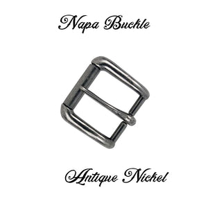 Napa Roller Buckle Antique Nickel