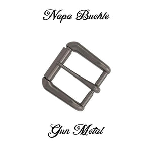 Napa Roller Buckle Gun Metal