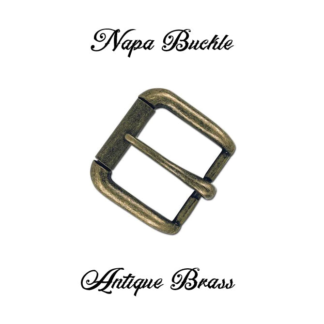 Napa Roller Buckle Antique Brass