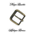 Napa Roller Buckle Antique Brass