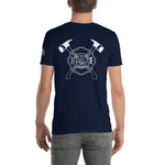 Firefighter Short-Sleeve Unisex T-Shirt White Print