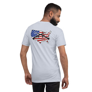 Crossed Rifles America Unisex t-shirt