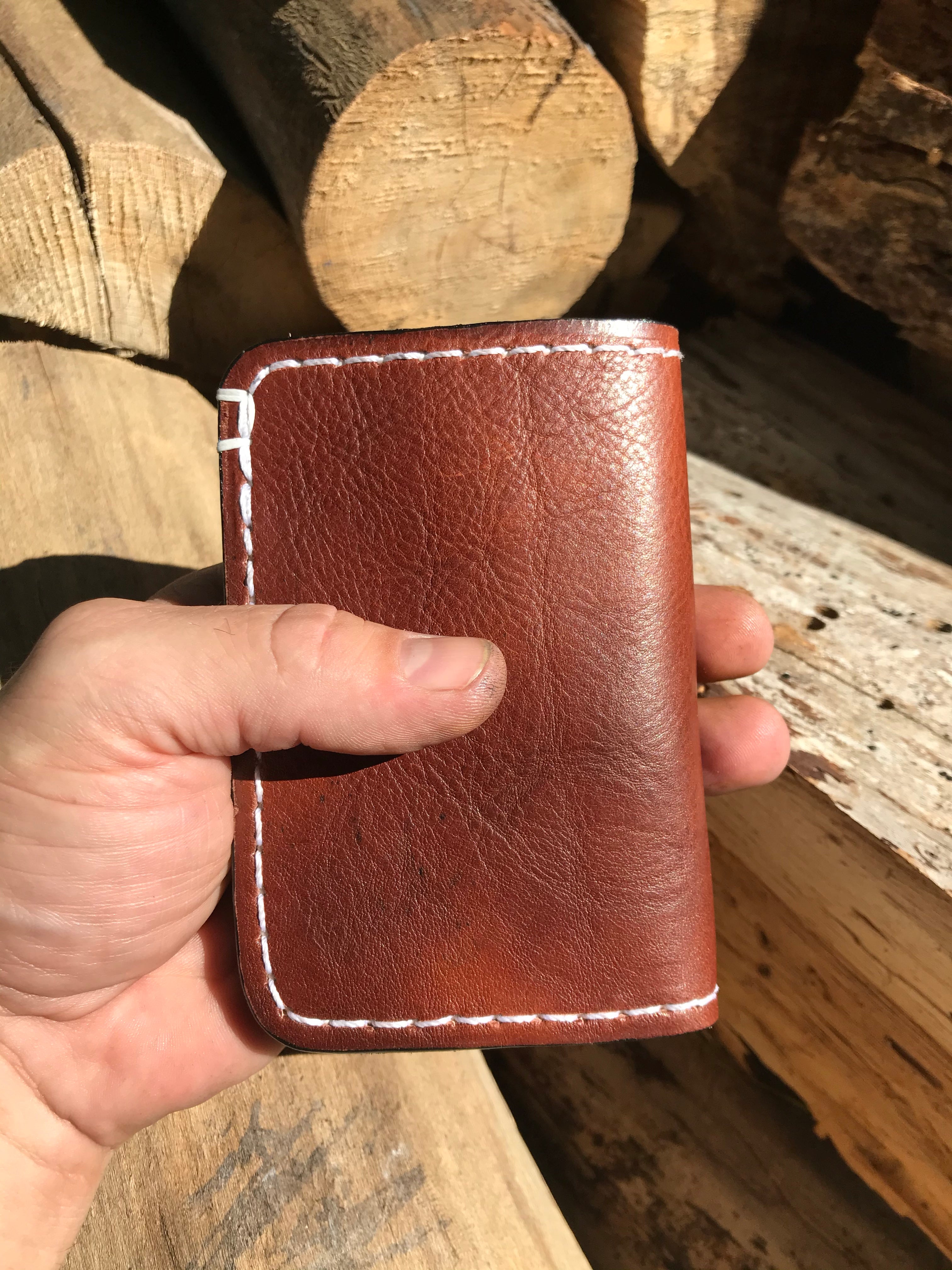 Men's Vertical Wallet Pattern/ Download - Black Swamp Leather Company